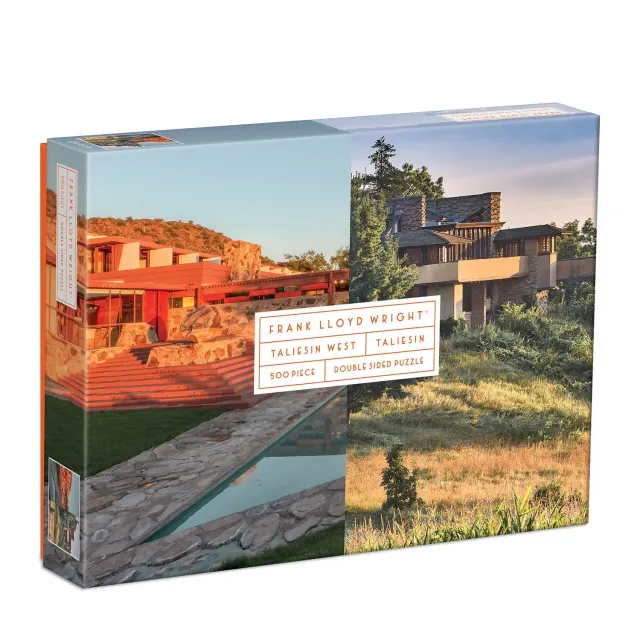 Good Puzzle Co. Frank Lloyd Wright Taliesin puslespil 500 brikker dobbeltsidet
