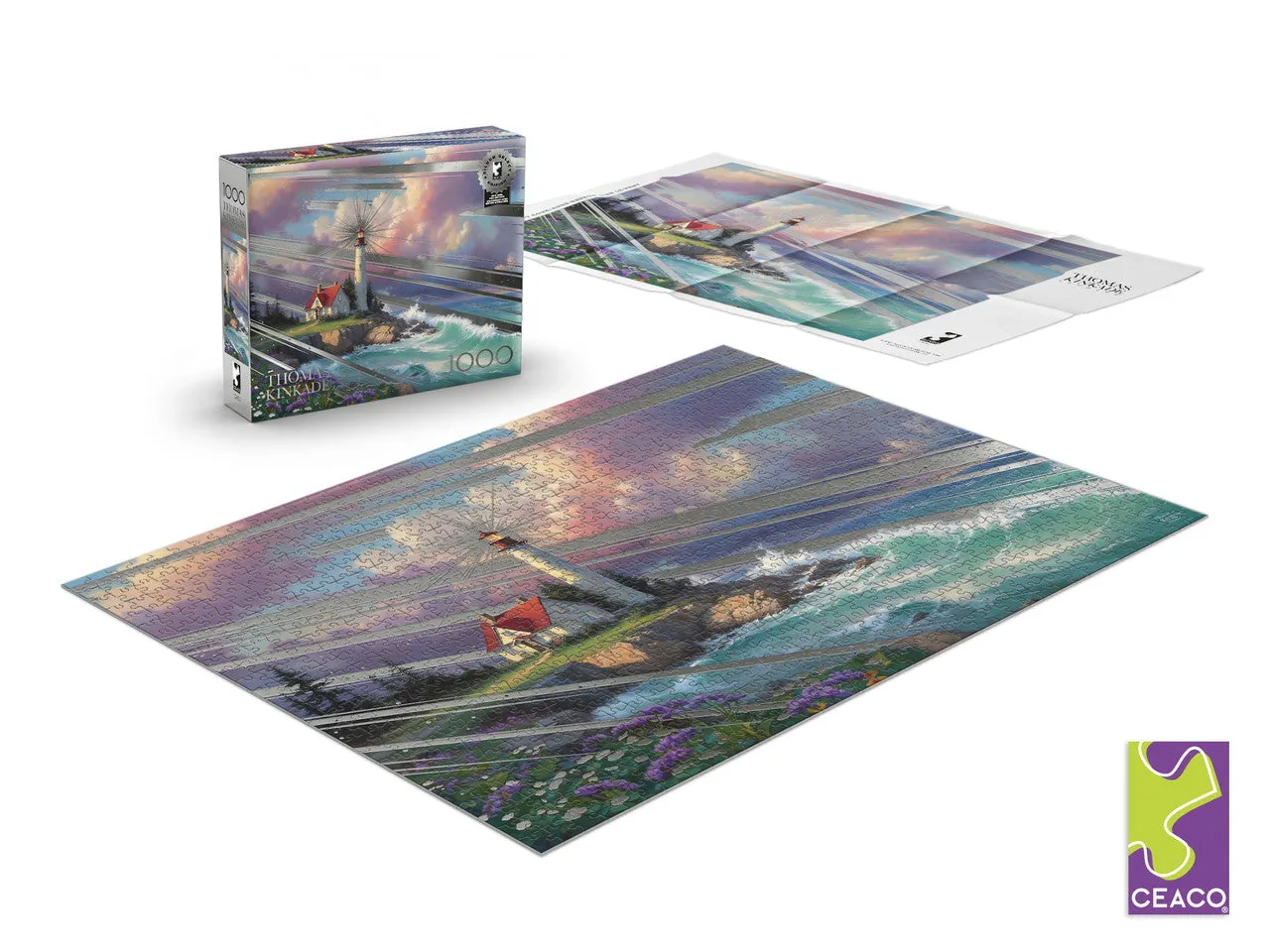 Buffalo Games Silver Select Windswept Cove puslespil 1000 brikker