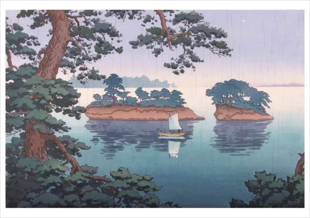Pomegranate Tsuchiya Koitsu Spring Rain at Matsushima kort