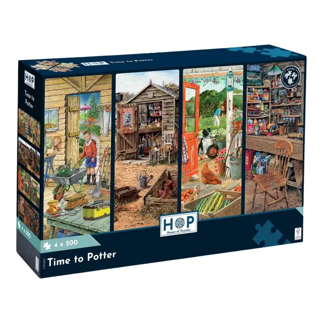 House of Puzzles Time to Potter puslespil 500 brikker have