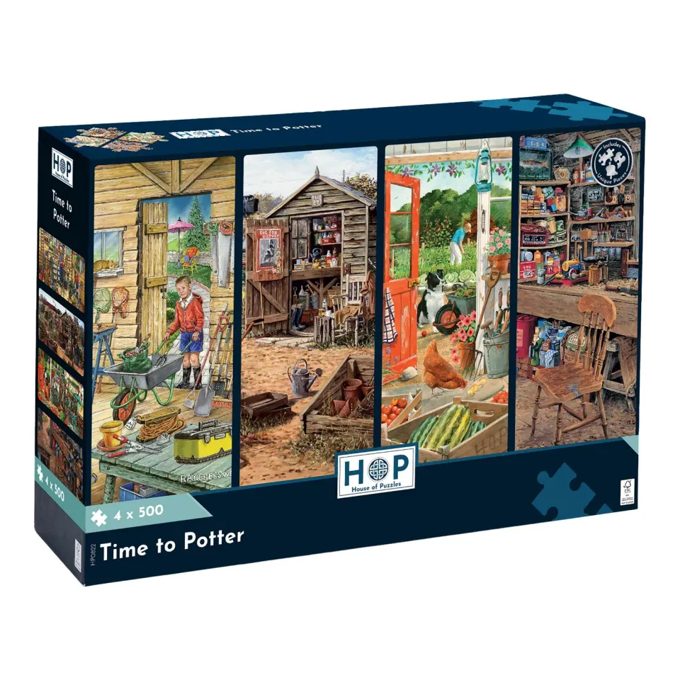 House of Puzzles Time to Potter puslespil 500 brikker have