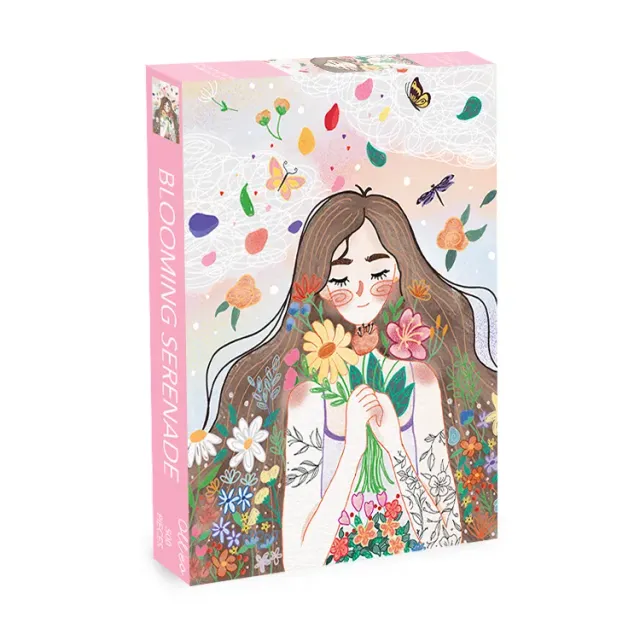 Olleo Blooming Serenade puslespil 500 brikker blomster