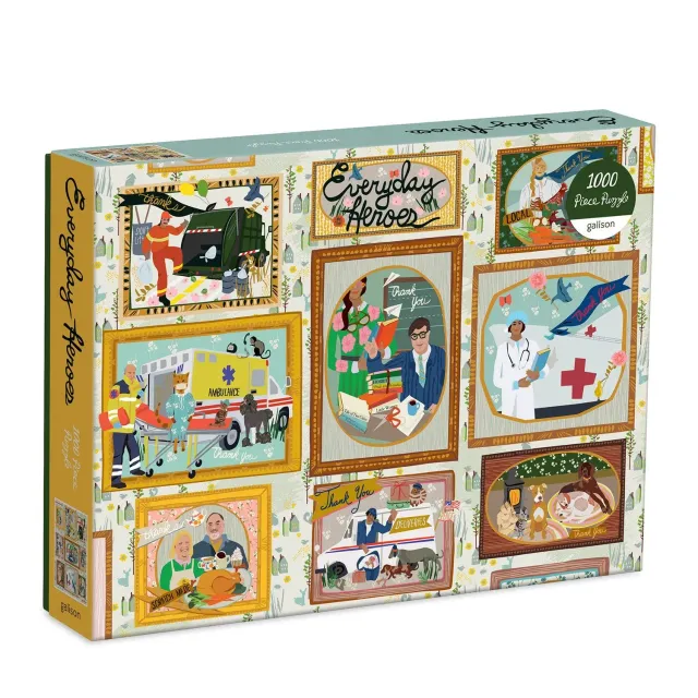 Good Puzzle Co. Everyday Heroes puslespil 1000 brikker