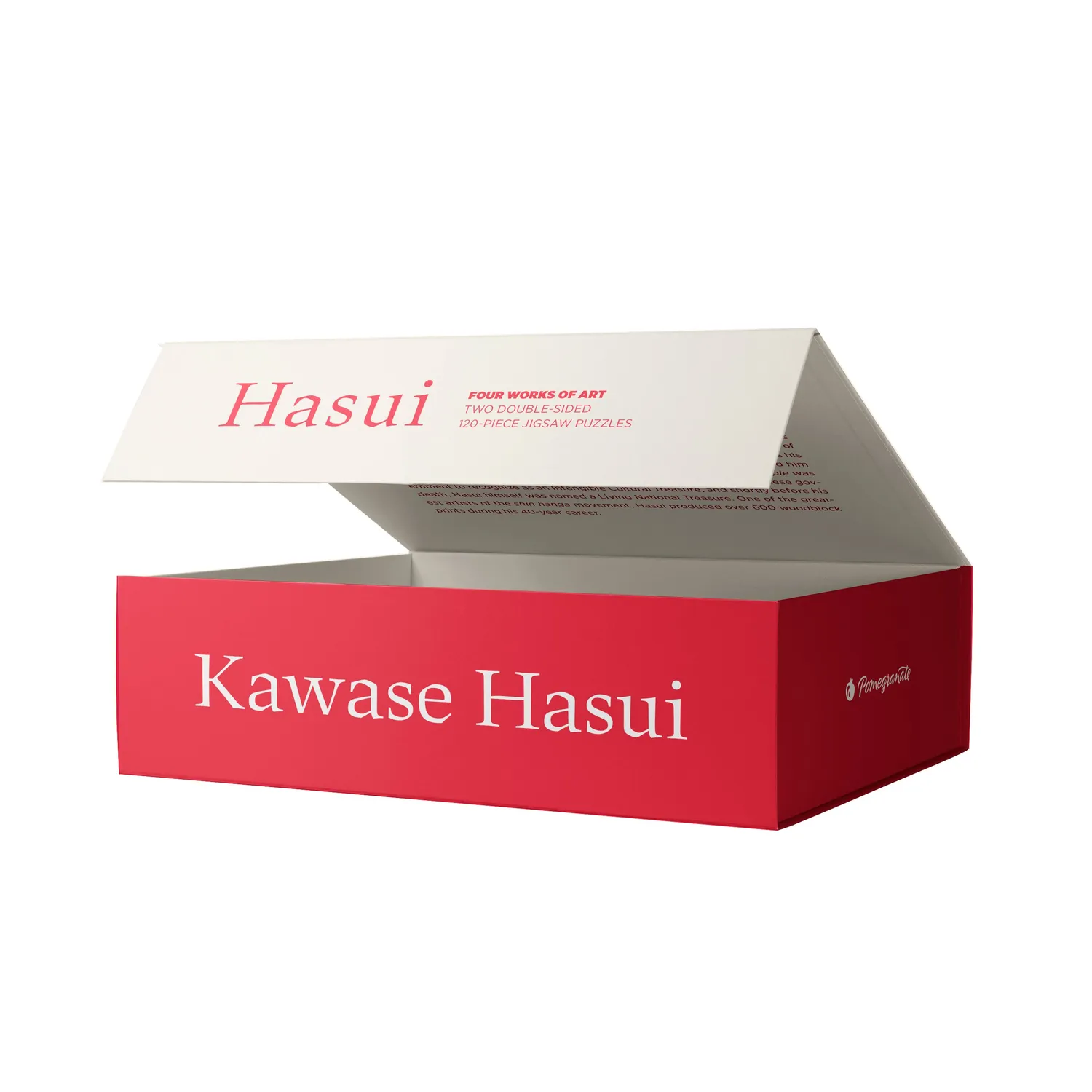 Pomegranate Kawase Hasui Snowfall puslespil 120 brikker