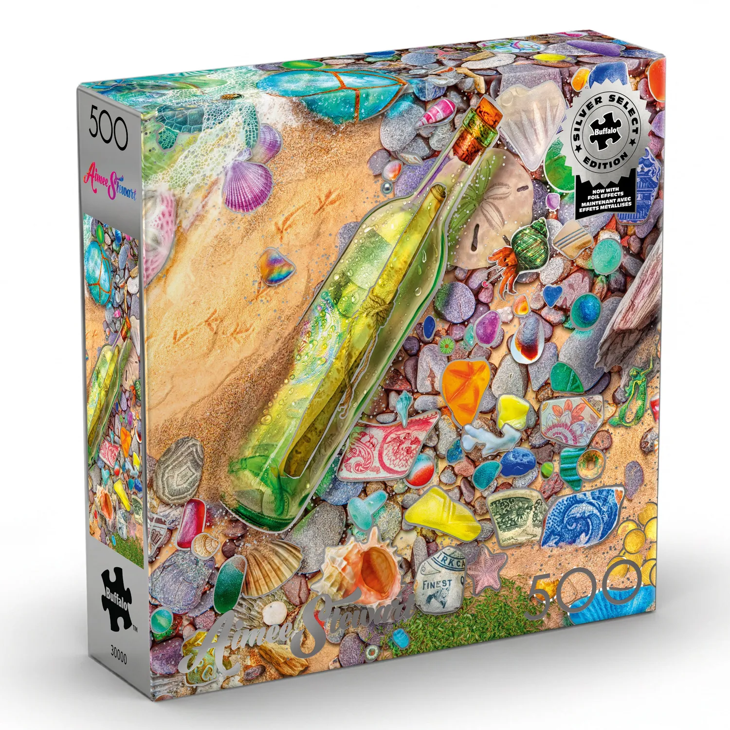 Buffalo Games Silver Select Beachcomber's Bounty puslespil 500