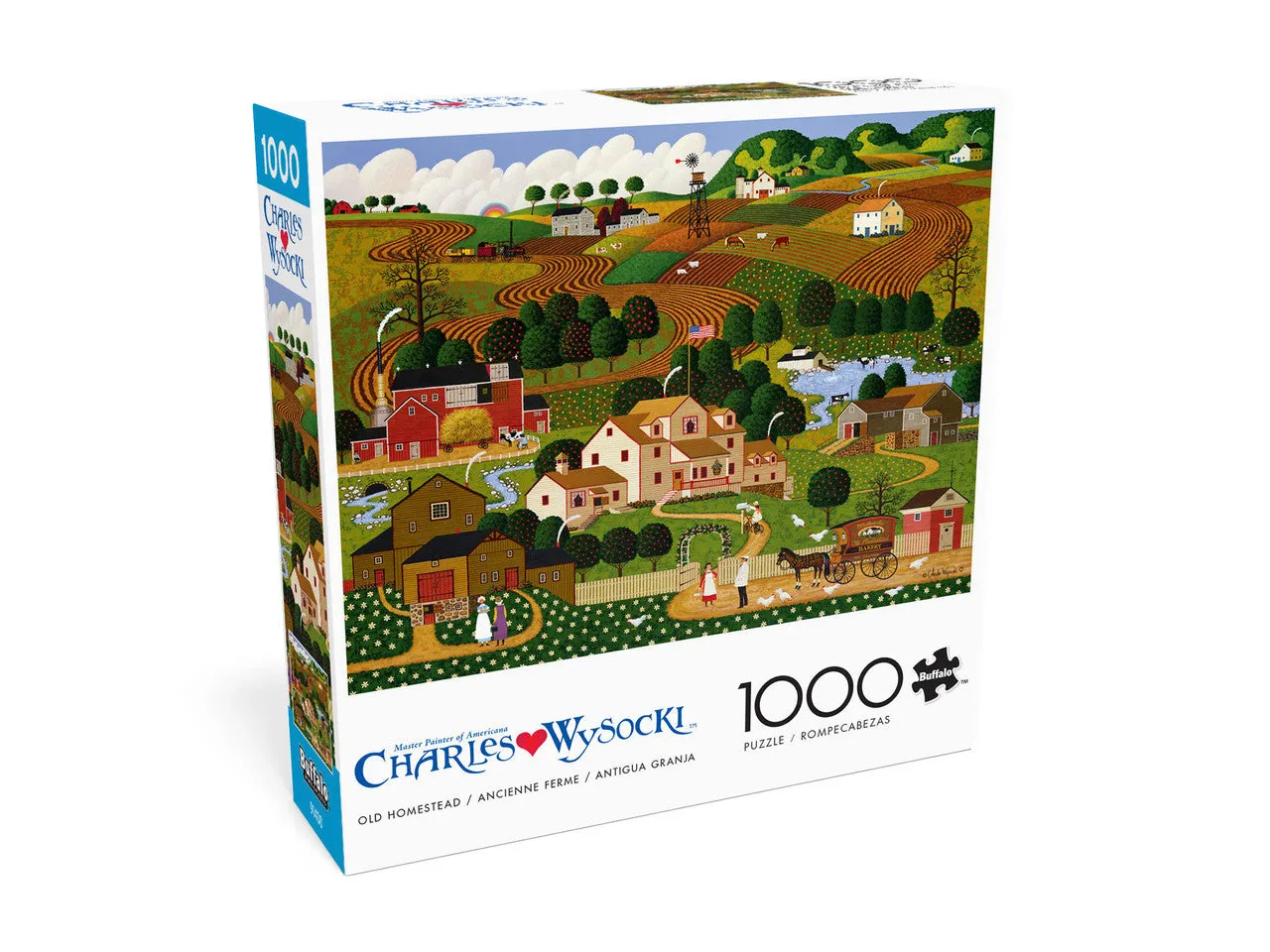 Buffalo Games Wysocki Old Homestead puslespil 1000 brikker