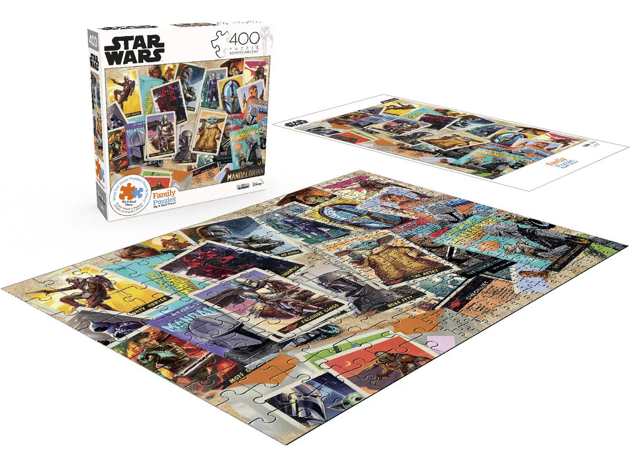 Buffalo Games Star Wars Trading Card Expansion Pack puslespil 400 brikker familie