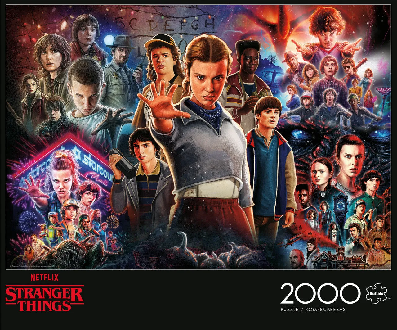 Buffalo Games Stranger Things Collage puslespil 2000 brikker