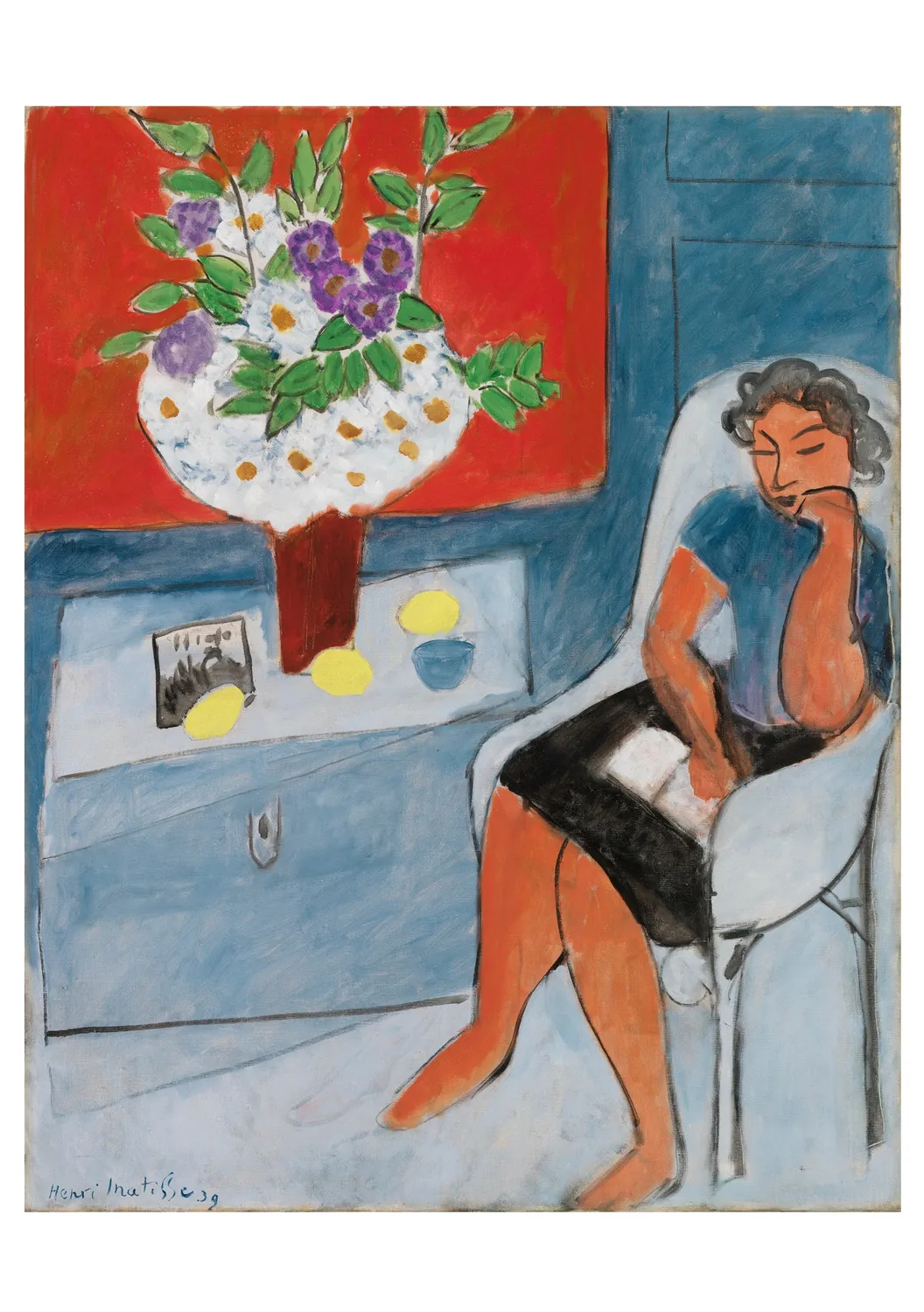 Pomegranate Henri Matisse kortsæt 20 stk blomster