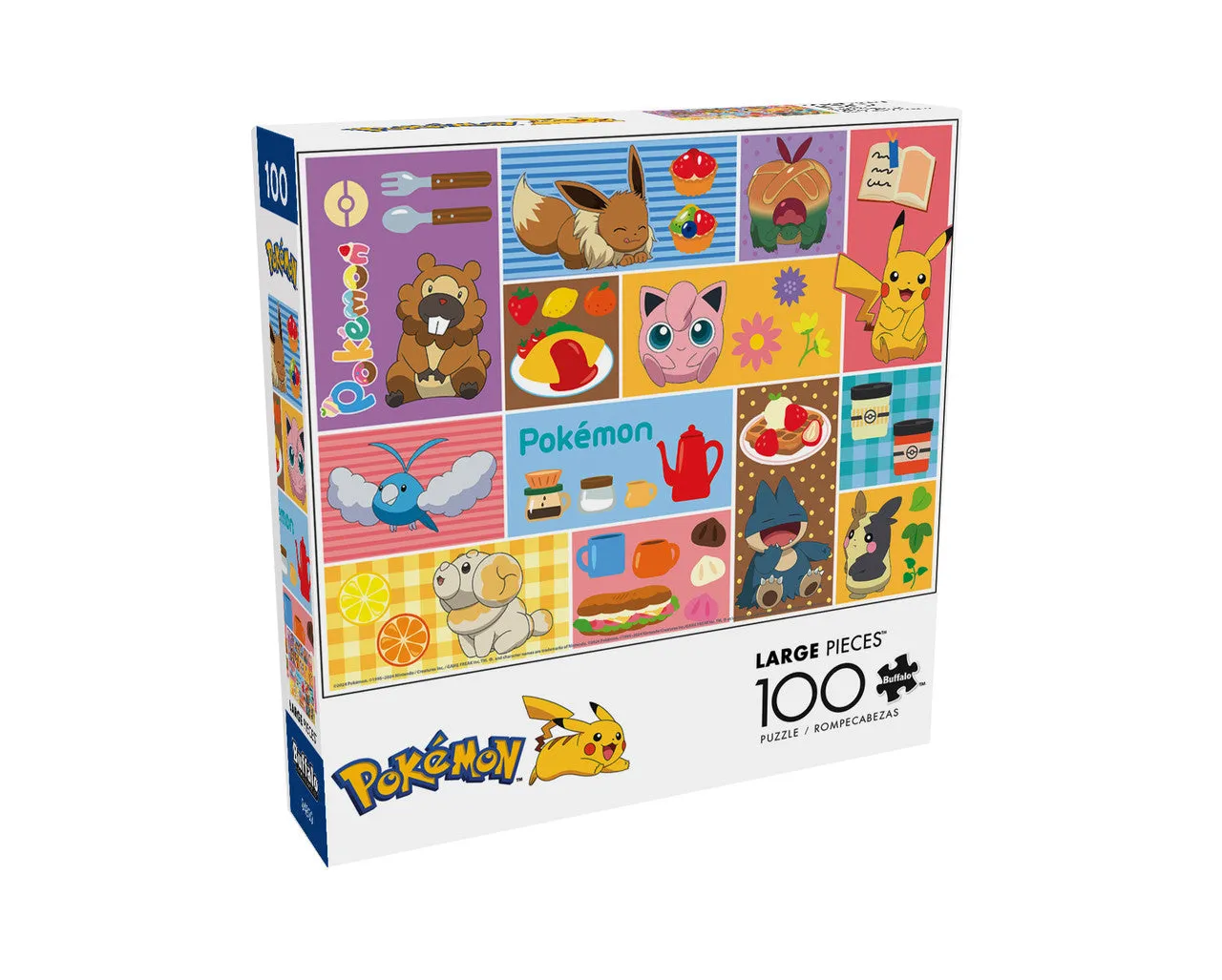 Buffalo Games Pokemon Treats puslespil 100 brikker børn