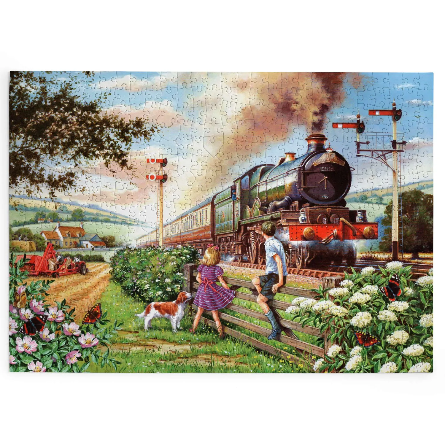 House of Puzzle Railway Children BIG 500 puslespil 500 brikker