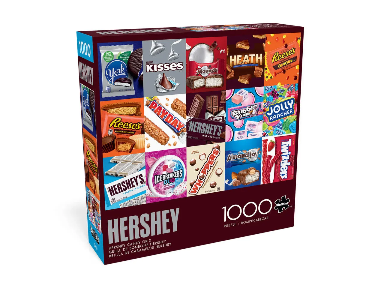 Buffalo Games Collage Hershey Candy Grid puslespil 1000 brikker
