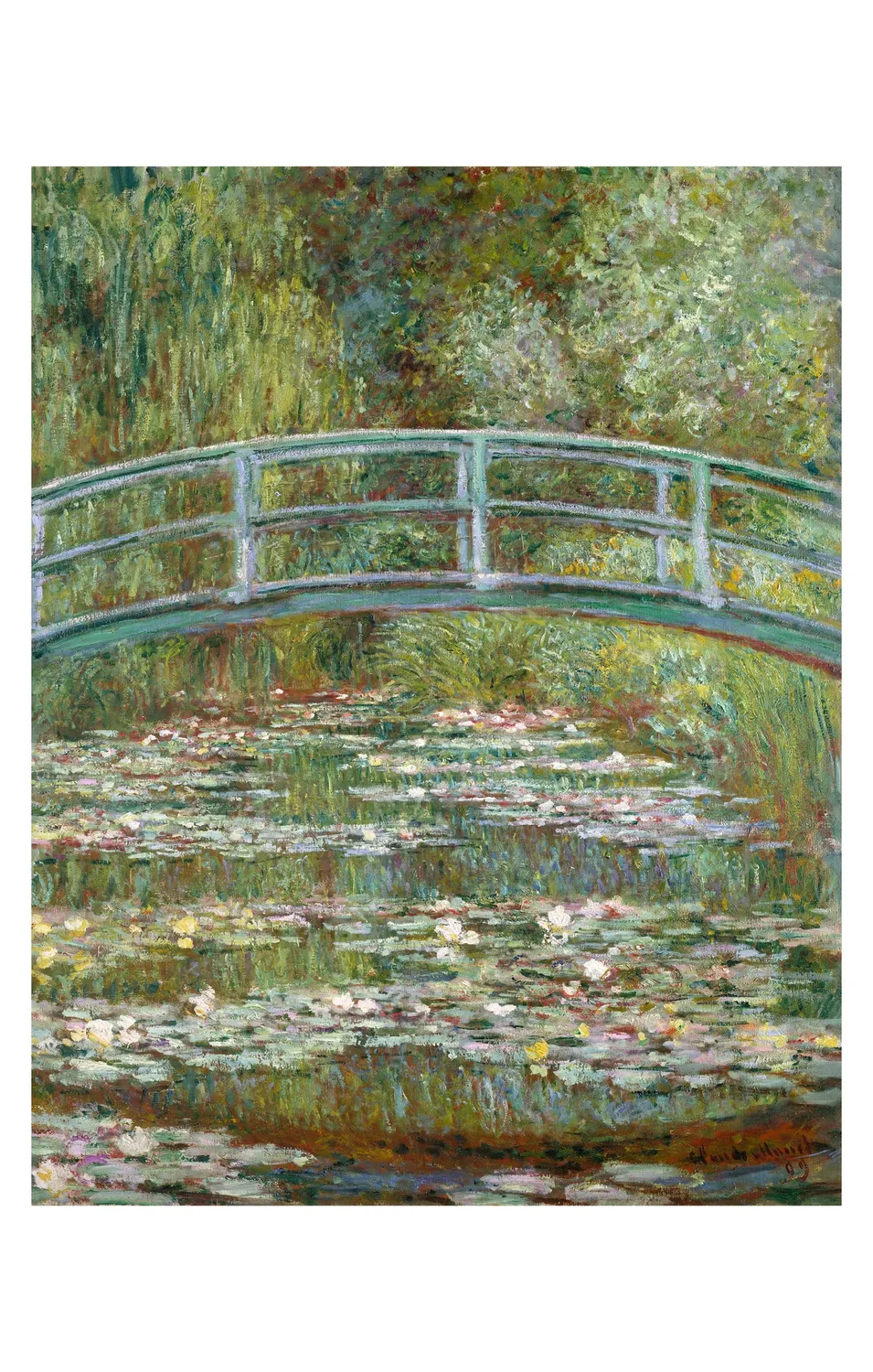 Impressionism Keepsake Boxed postkortsæt blomster og landskab