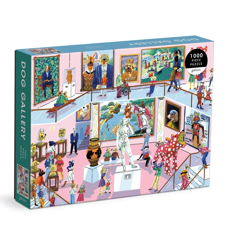 Good Puzzle Co. Dog Gallery puslespil 1000 brikker hunde