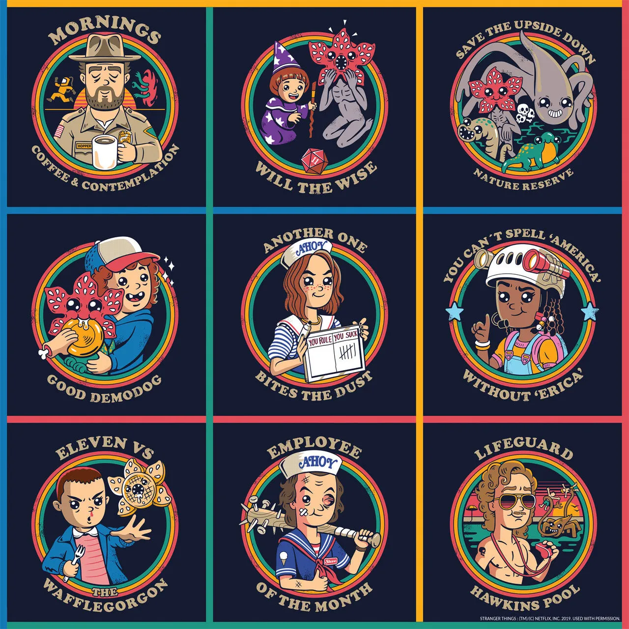 Buffalo Games Stranger Things Gang puslespil 300 brikker store