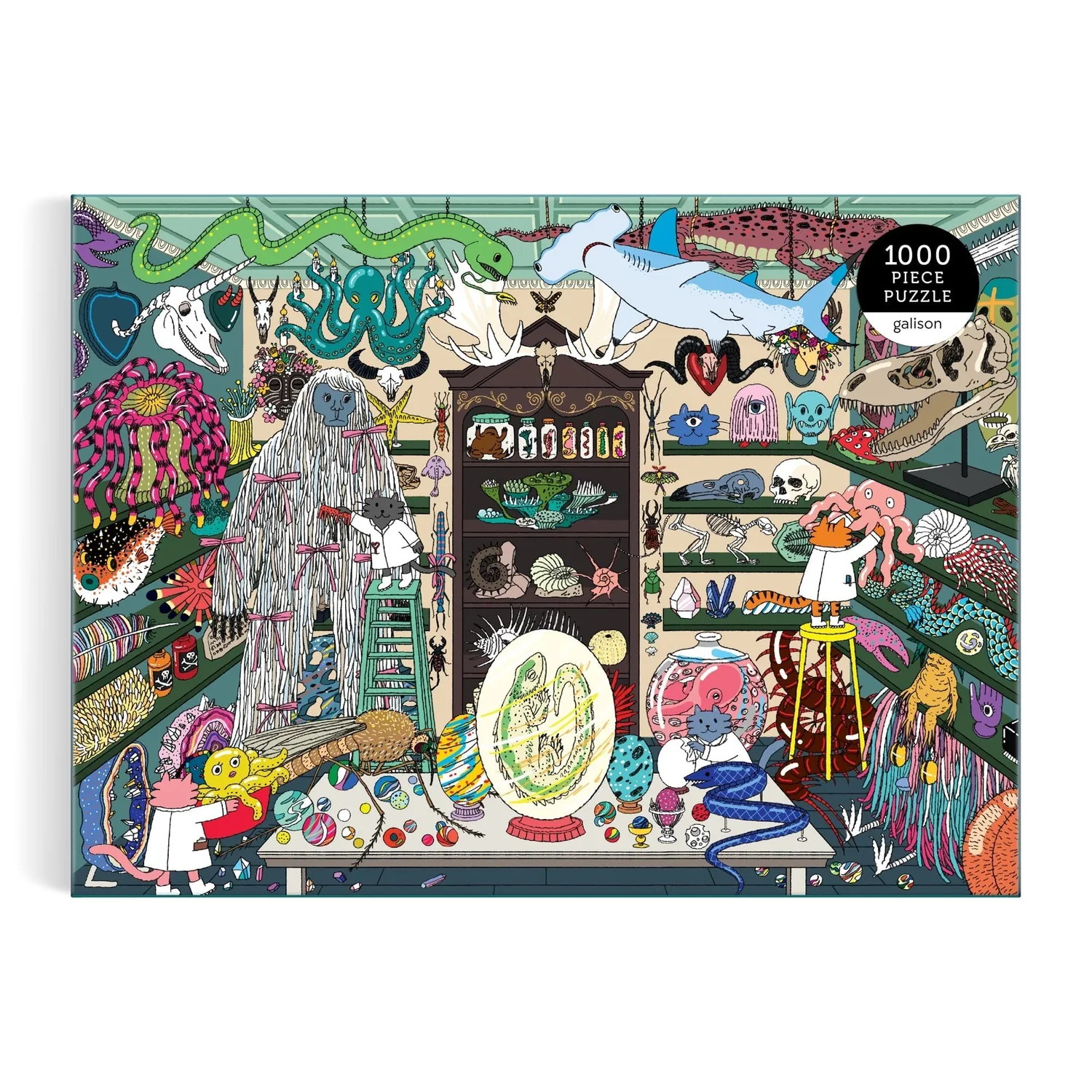 Good Puzzle Co. World of Curiosities puslespil 1000 brikker