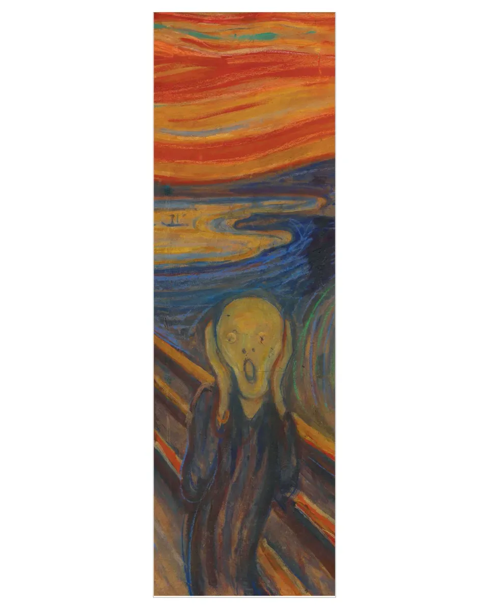 Pomegranate Edvard Munch Skriget bogmærke ekspressionisme