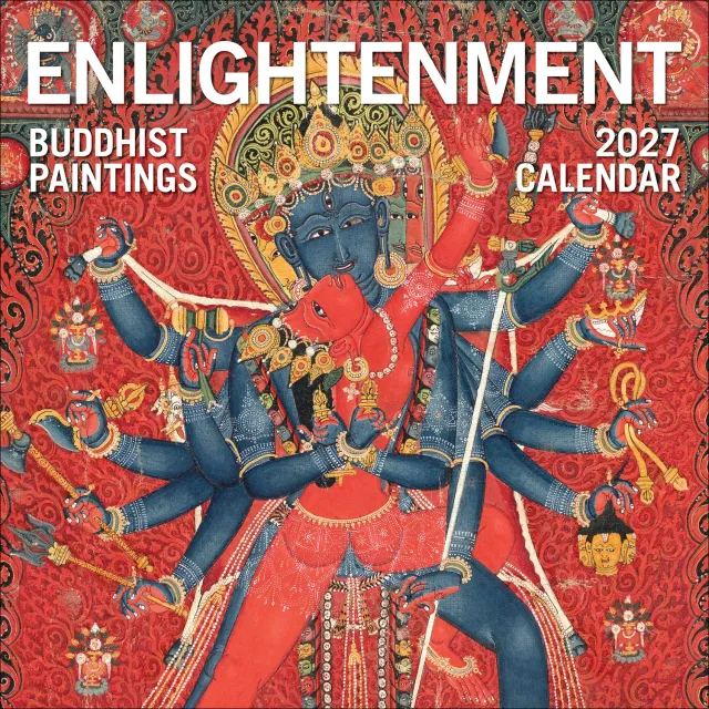 Pomegranate Enlightenment Buddhist Paintings 2027 vægkalender