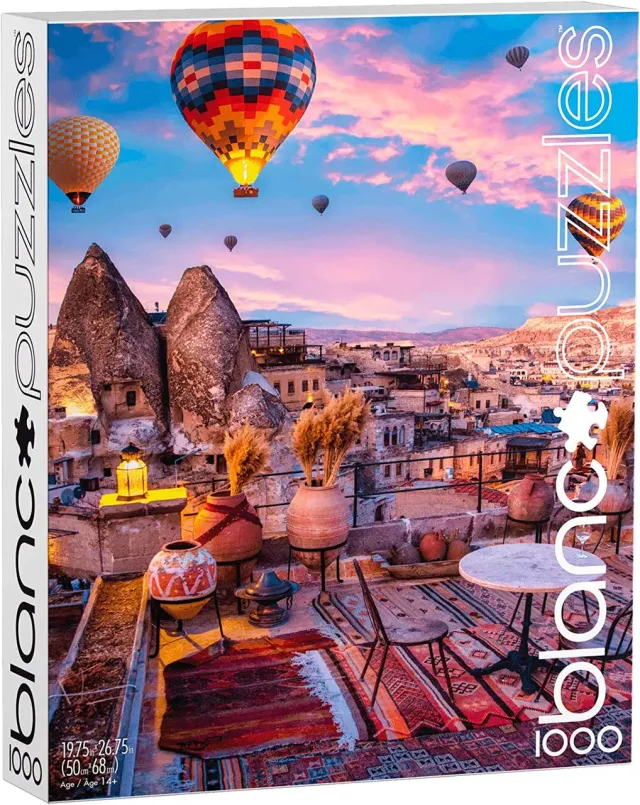 Buffalo Games Blanc Cappadocia puslespil 1000 brikker balloner