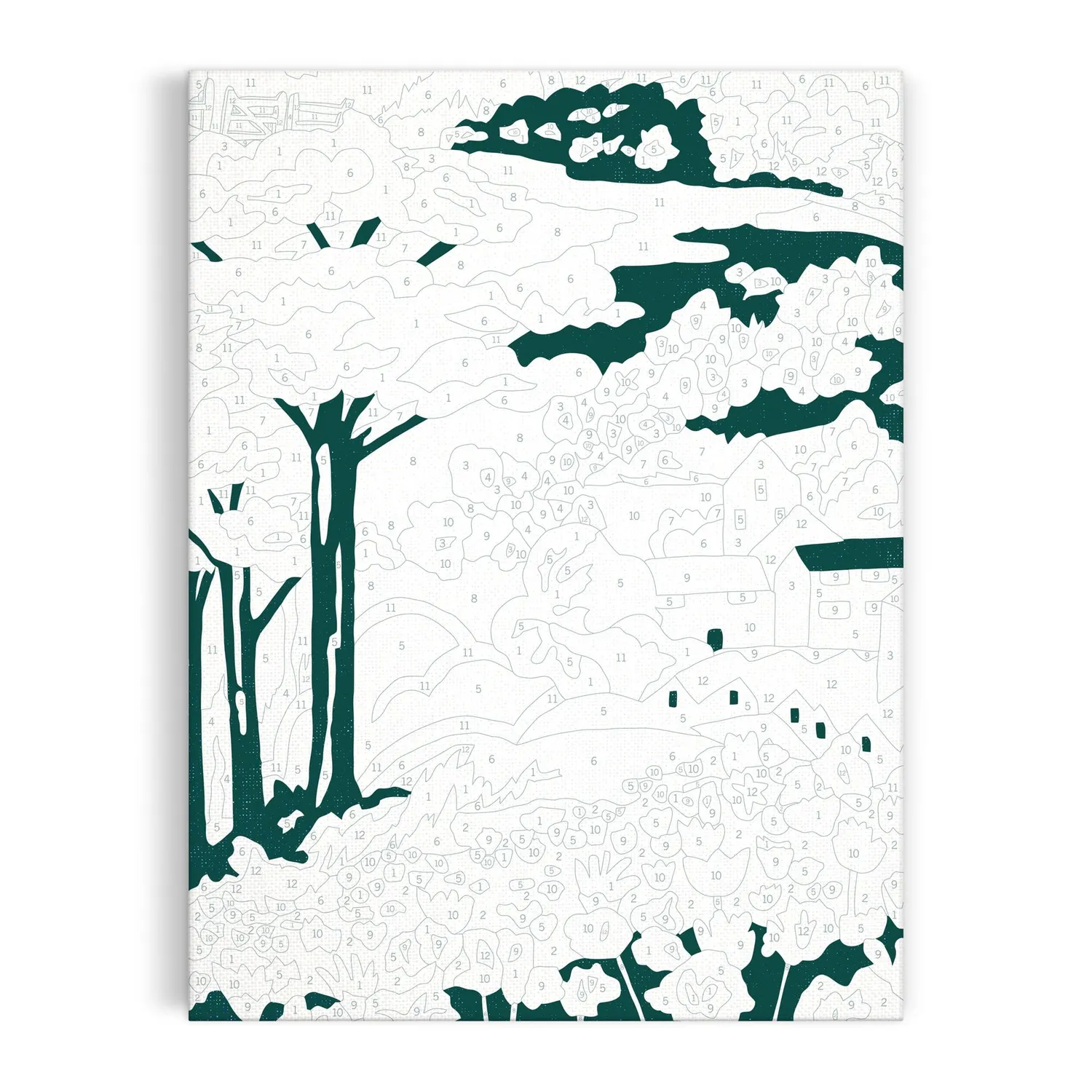 Galison Liberty Coastal Parade mal efter tal 9x12 kyst