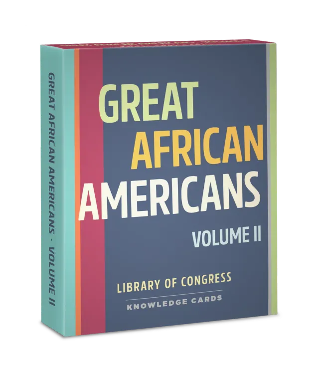 Pomegranate Great African Americans Vol II videnskort historie