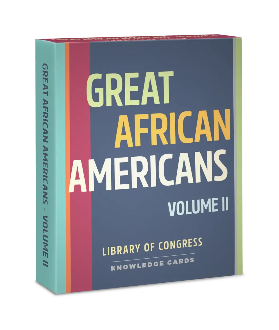 Pomegranate Great African Americans Vol II videnskort historie