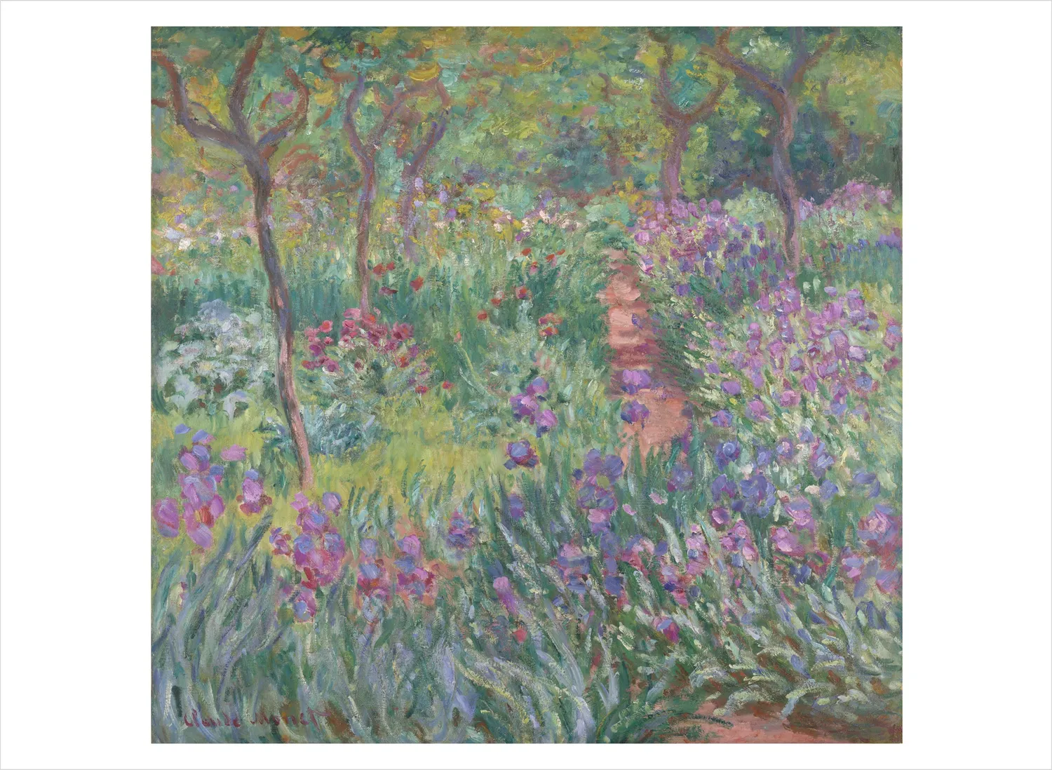 Pomegranate Monet The Late Years postkortbog impressionisme