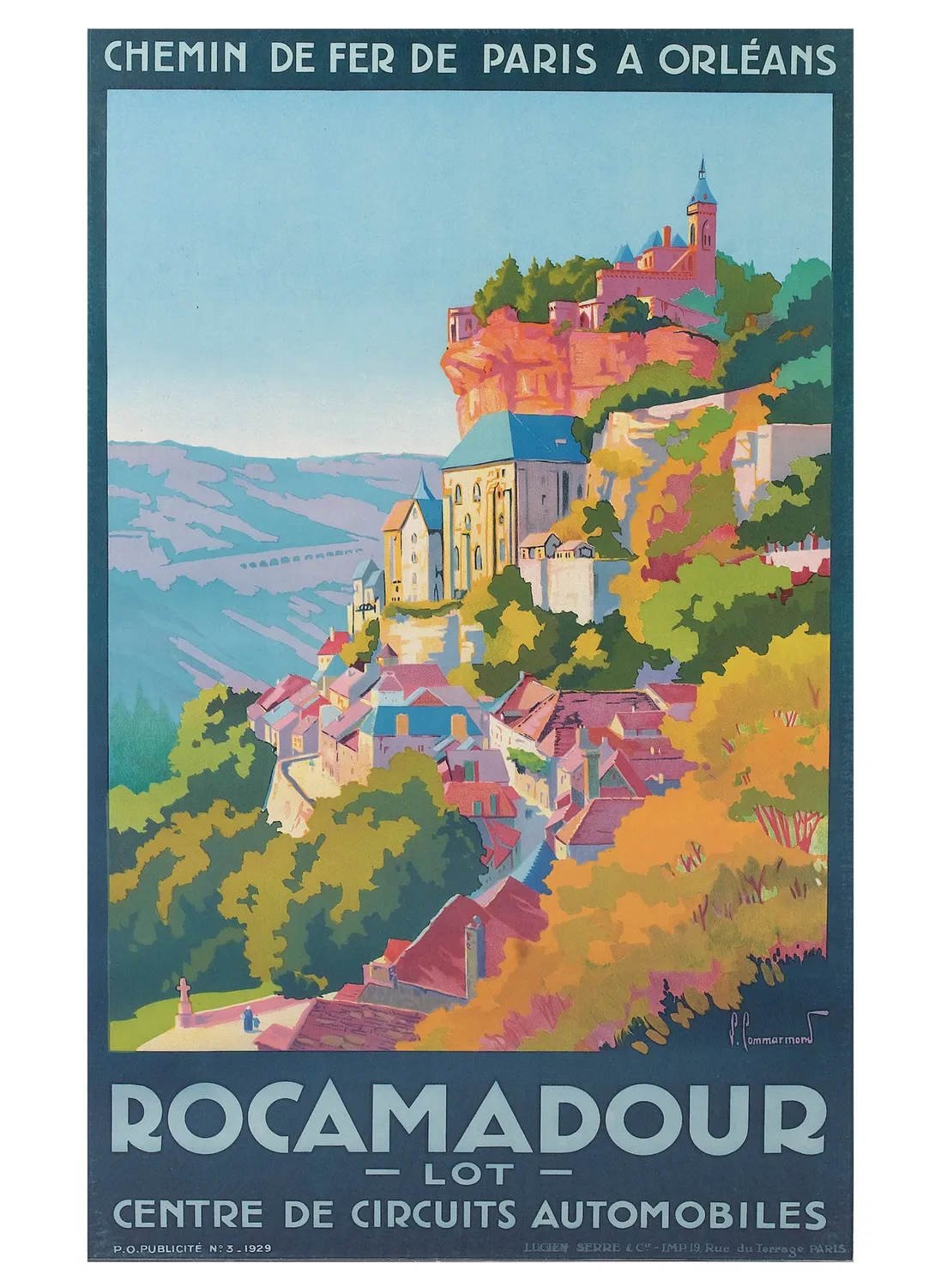 Pomegranate France Vintage Travel Posters postkortbog 30