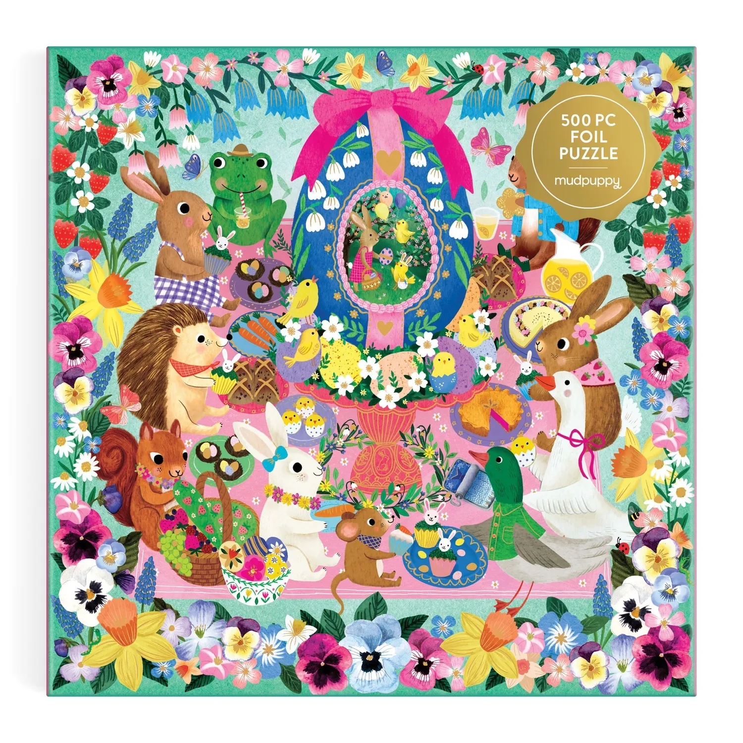 Good Puzzle Co. Rebecca Jones Egg-cellent Day puslespil 500 brikker påske