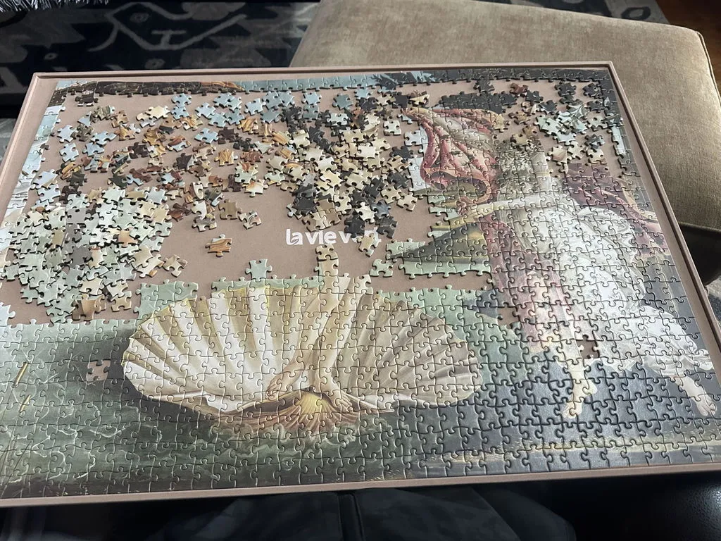 Pomegranate Botticelli Birth of Venus puslespil 1000 brikker