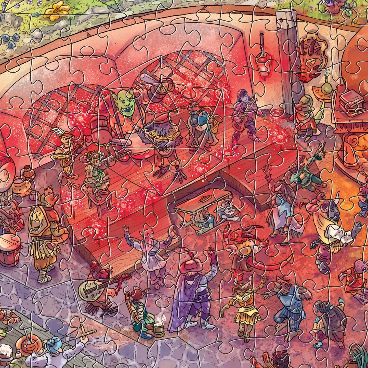 Magic Puzzle Company Puzzled Patron puslespil kro