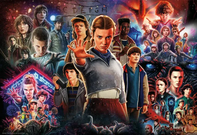 Buffalo Games Stranger Things Collage puslespil 2000 brikker