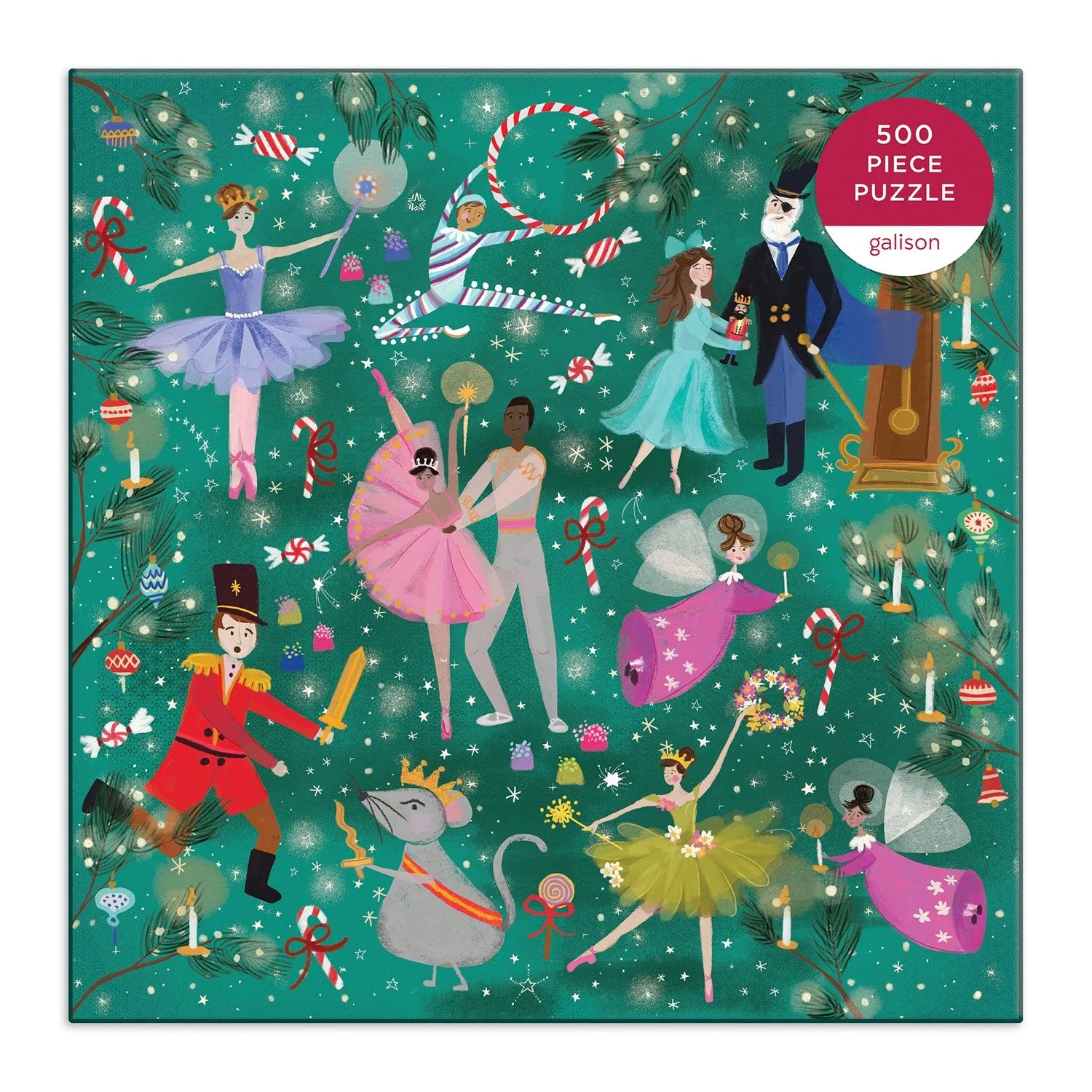 Good Puzzle Co. Enchanted Nutcracker puslespil 500 brikker jul
