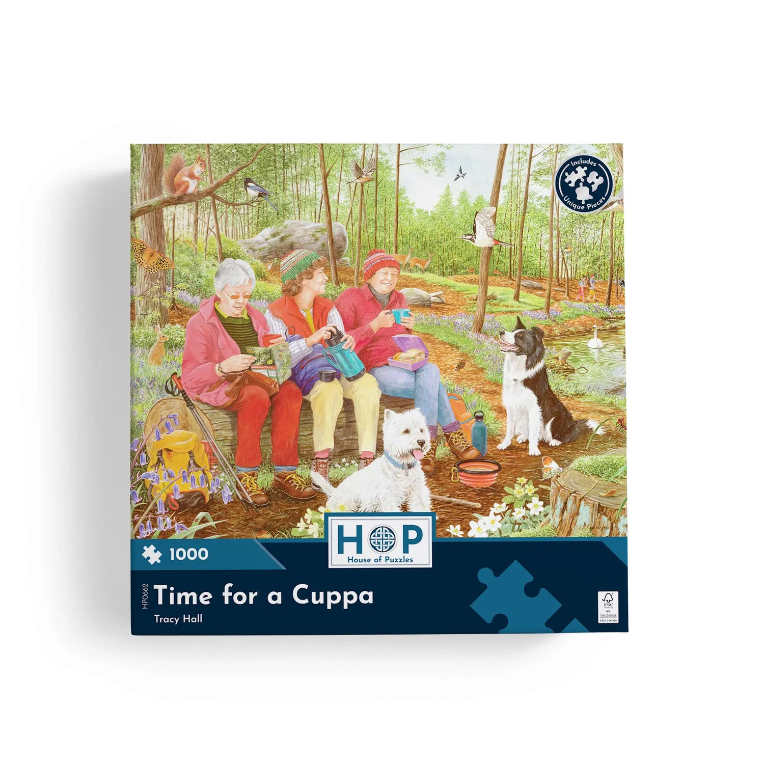 House of Puzzles Time For a Cuppa puslespil 1000 brikker voksne