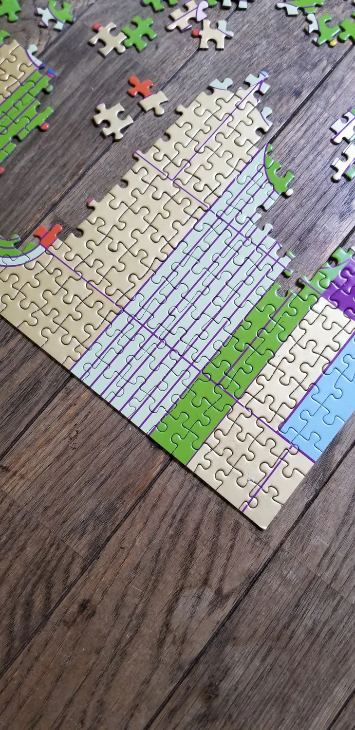 Good Puzzle Co. Frank Lloyd Wright Saguaro puslespil 1000 brikker folie