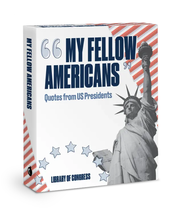Pomegranate My Fellow Americans quizkort 48 stk historie