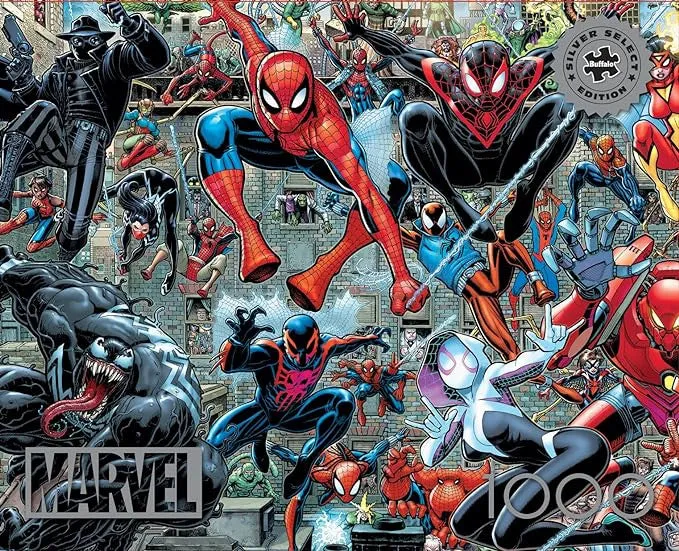 Buffalo Games Spider-Verse puslespil 1000 brikker Marvel