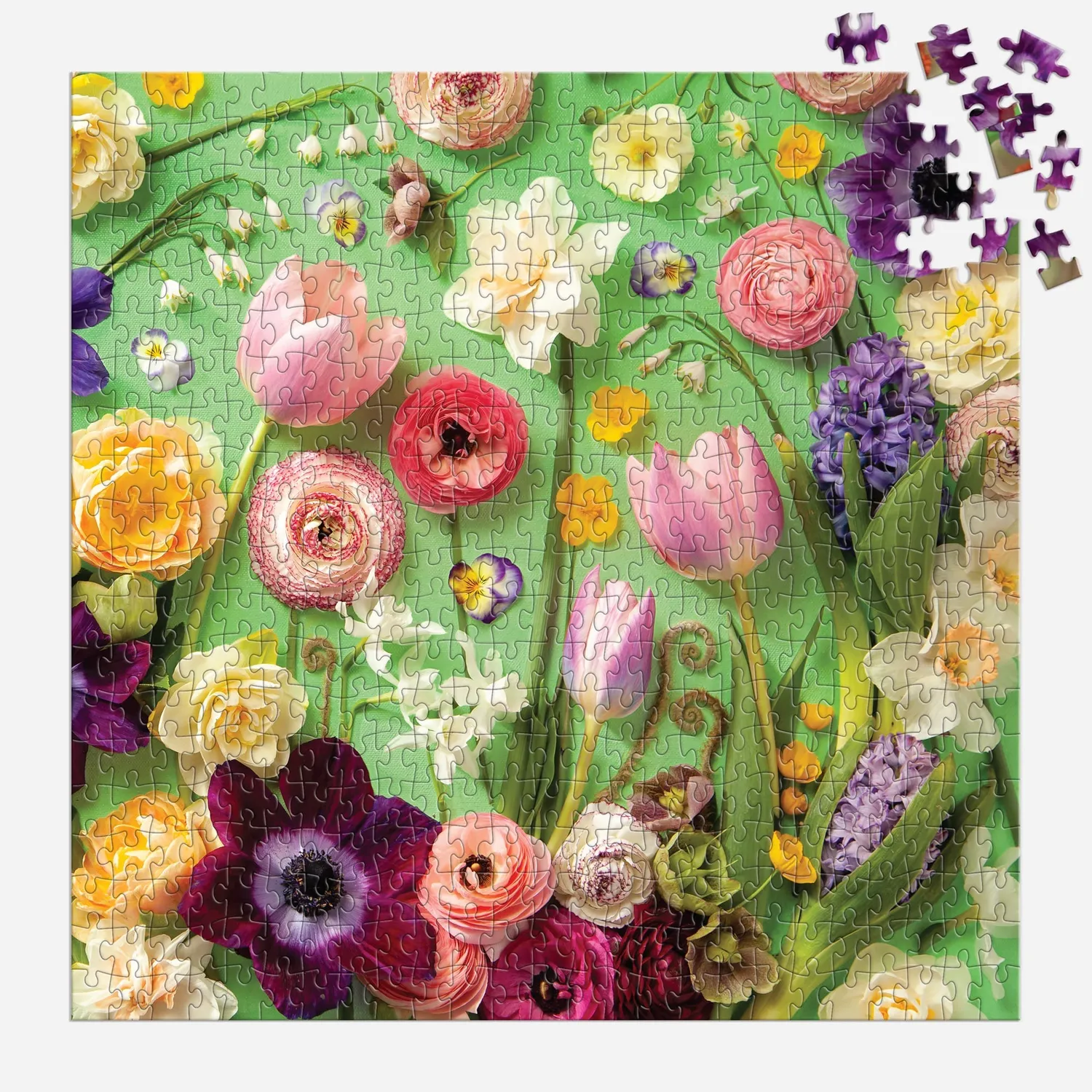 Galison Springtime Petals puslespil 500 brikker blomster