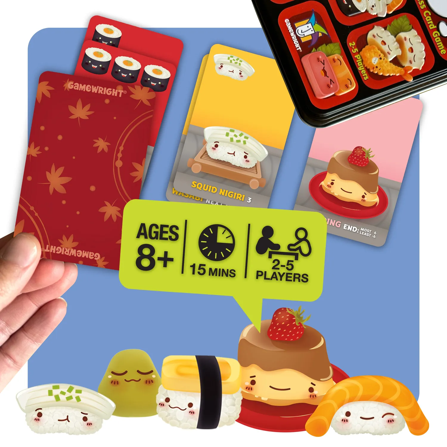 Gamewright Sushi Go Pick & Pass kortspil