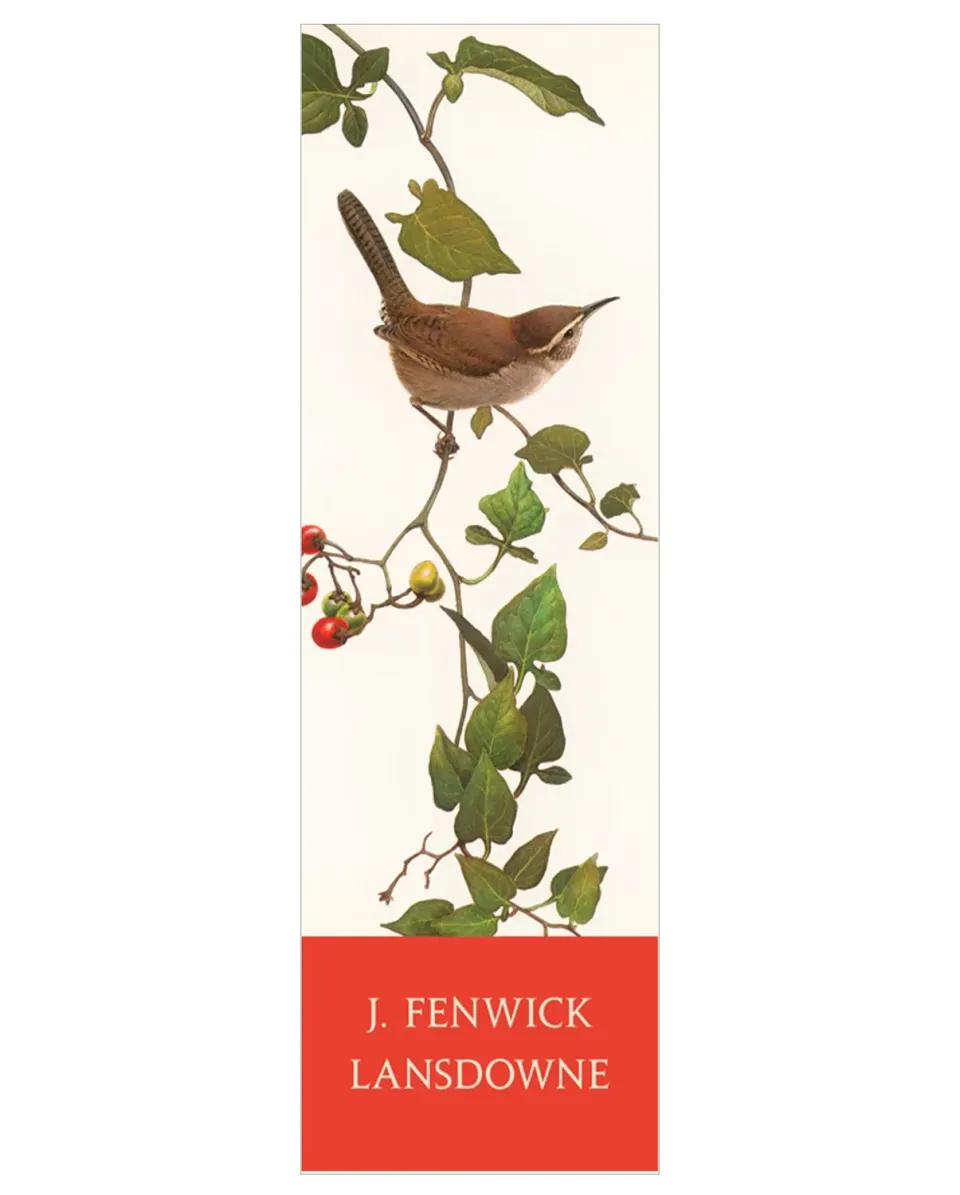 Pomegranate J. Fenwick Lansdowne Bewick's Wren bogmærke fugl