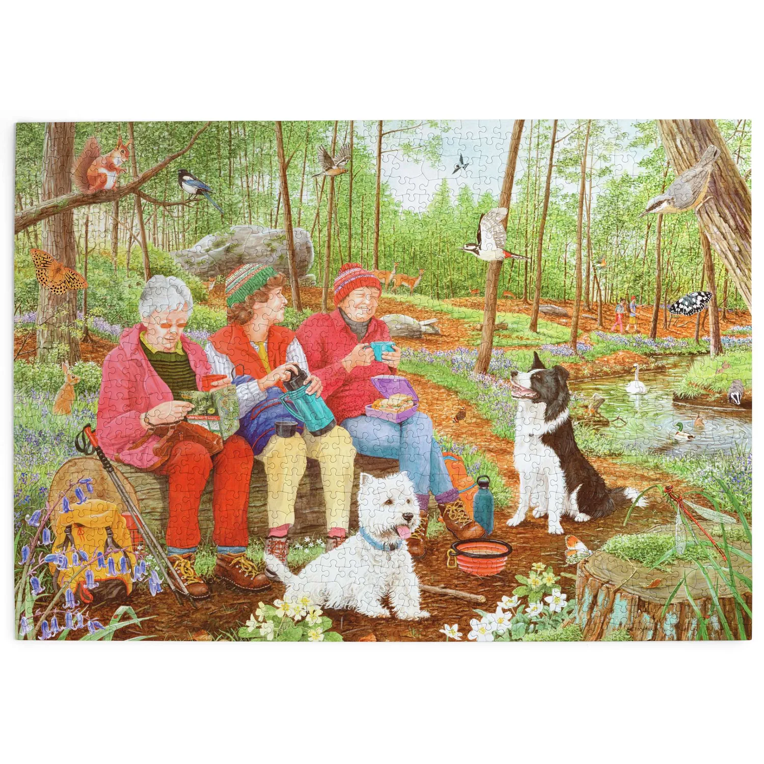 House of Puzzles Time For a Cuppa puslespil 1000 brikker voksne