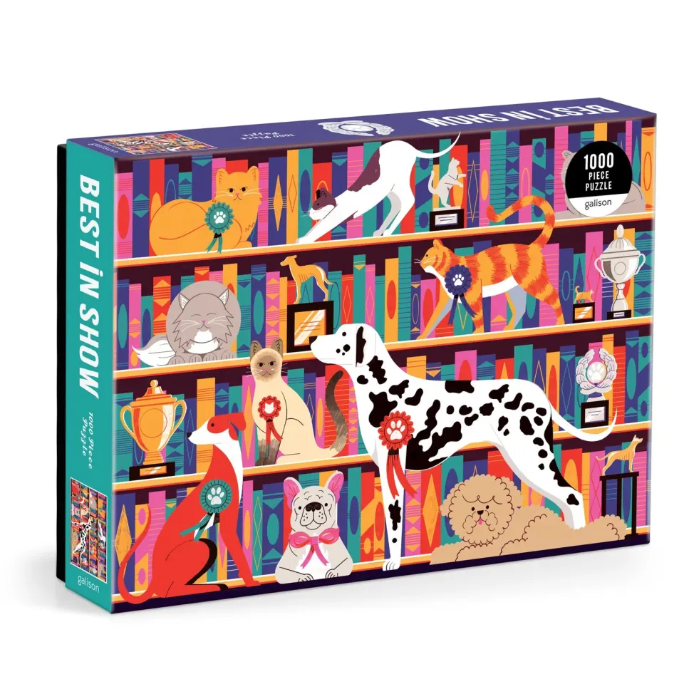 Good Puzzle Co. Michael Driver Best In Show puslespil 1000 brikker hunde