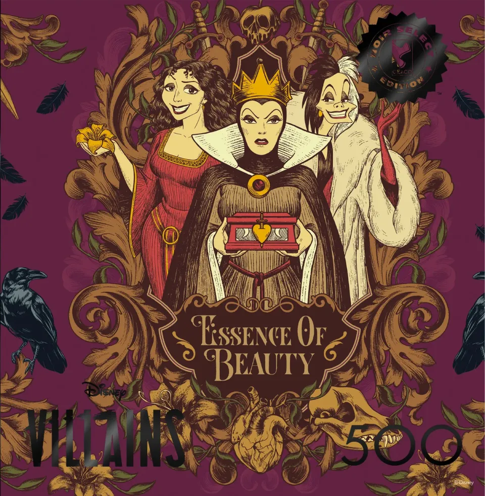 Ceaco Disney Villains Essence of Beauty puslespil 500 brikker