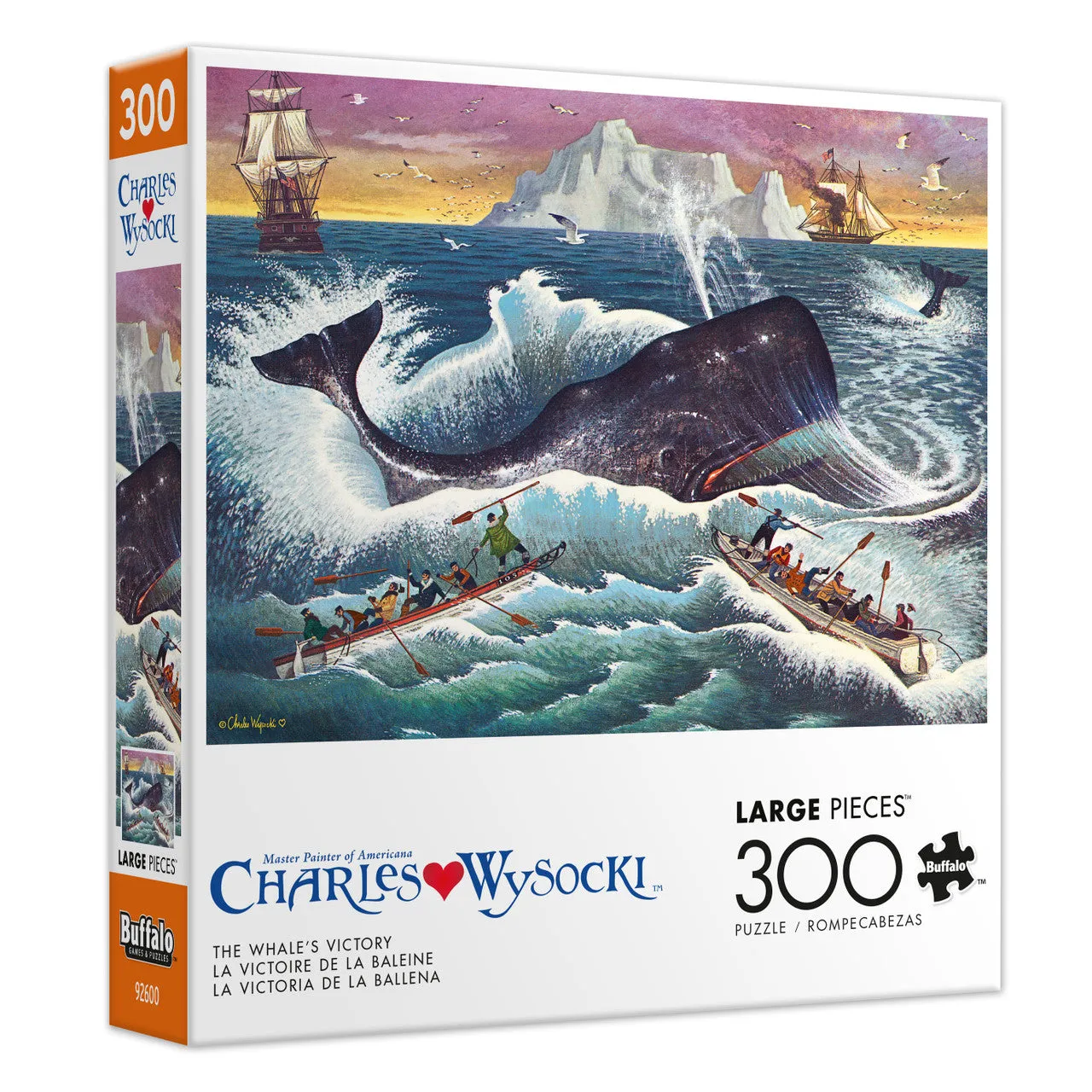 Buffalo Games Wysocki The Whale's Victory puslespil 300 store brikker