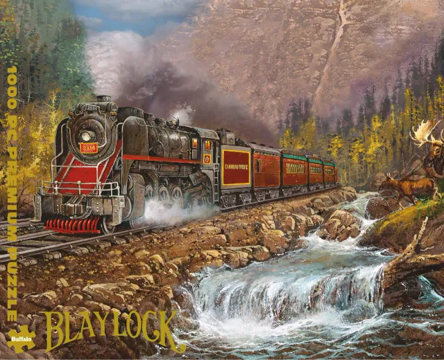 Buffalo Gold Canadian Pacific Railroad 1000 brikker
