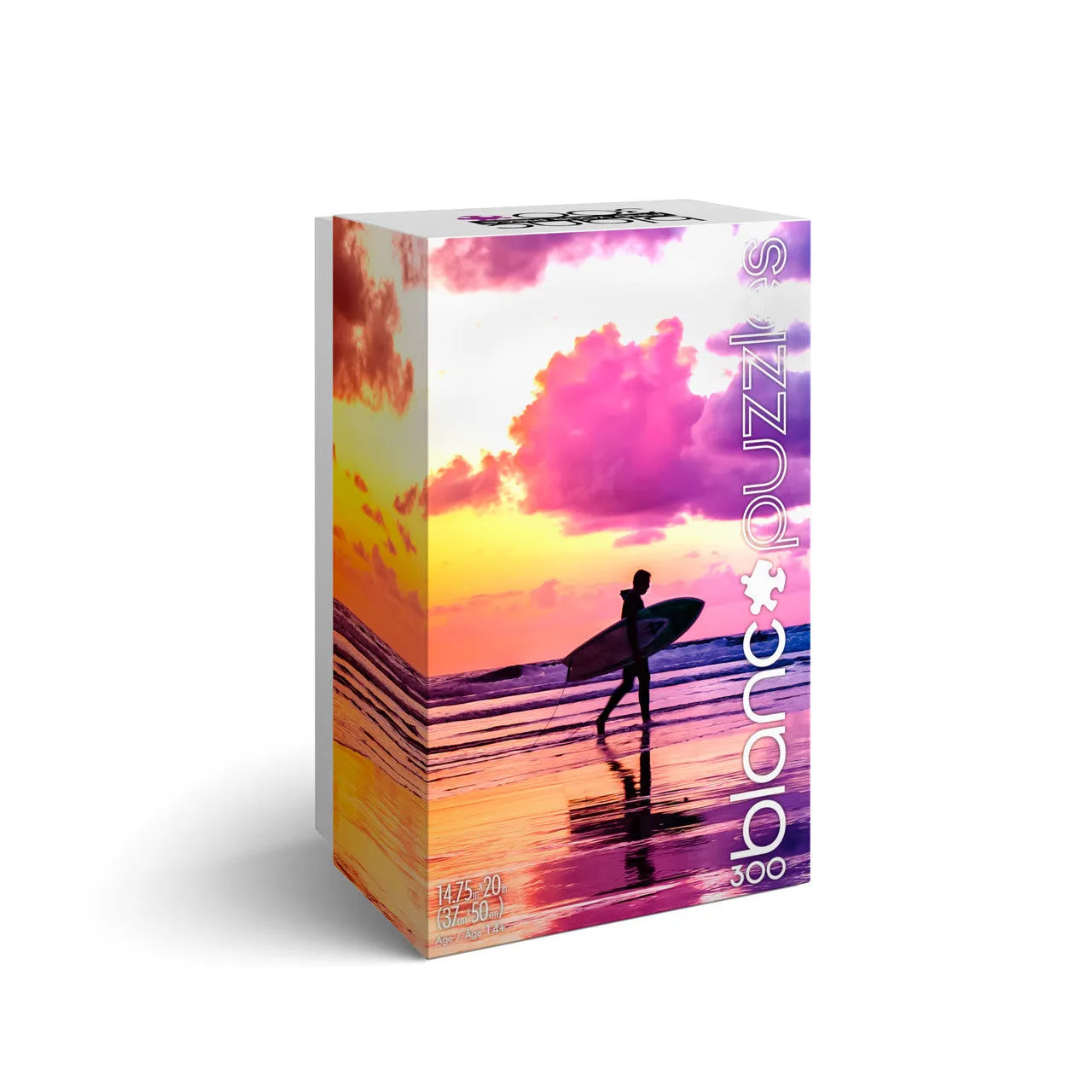 Buffalo Games blanc Sunset Surfer puslespil 300 brikker strand