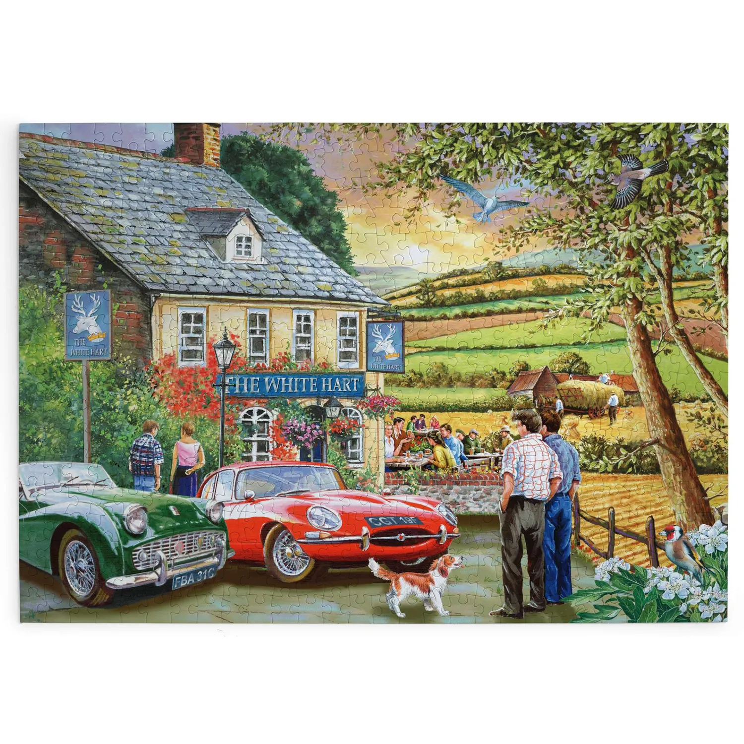 House of Puzzles Pleasant Evening 500 puslespil 500 brikker pub