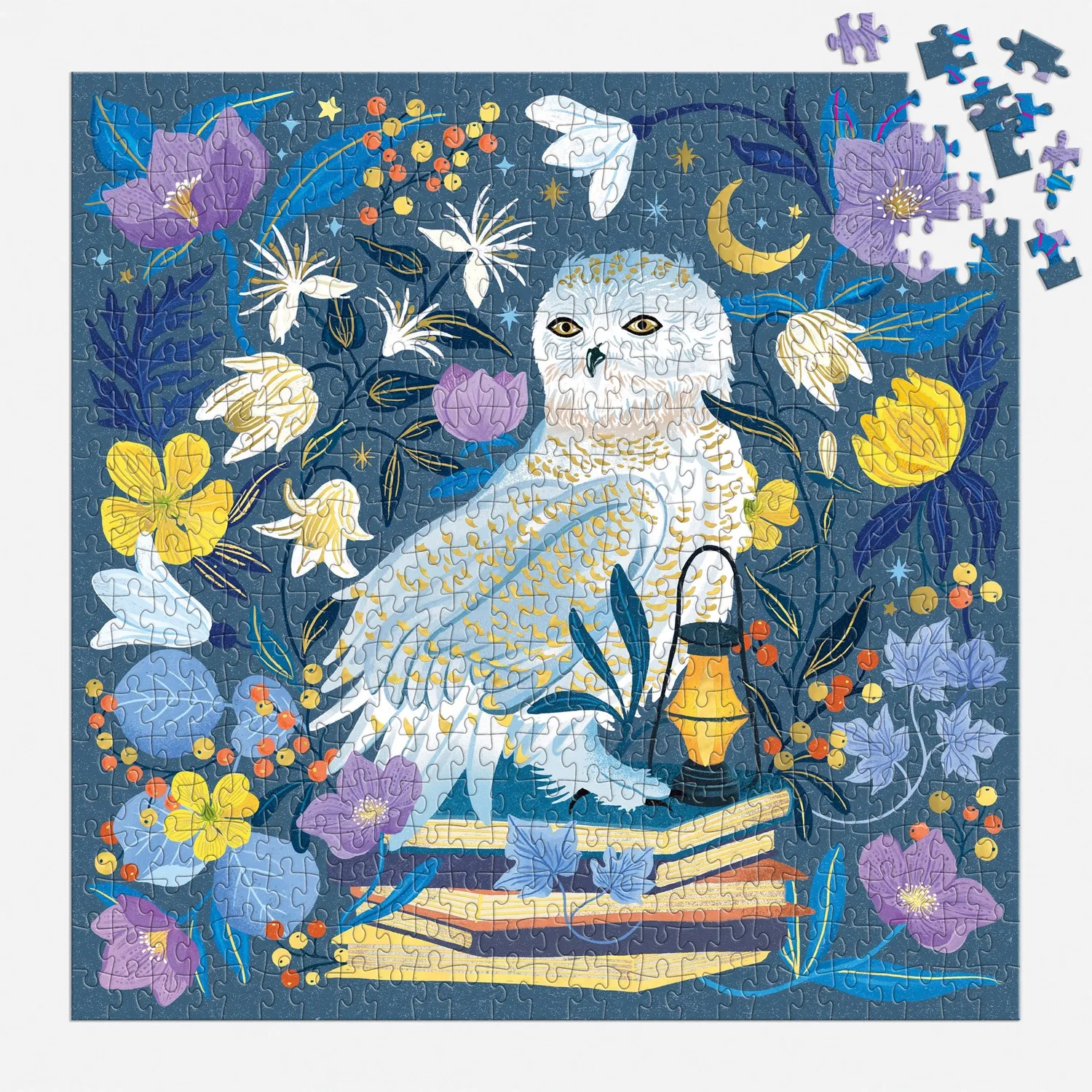Good Puzzle Co. Celestial Owl puslespil 500 brikker folie