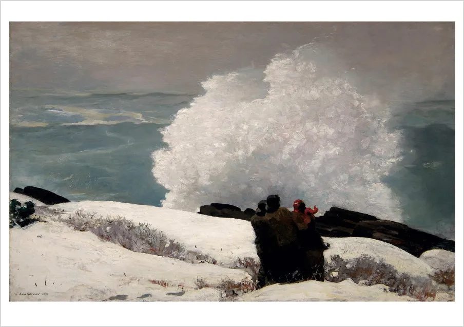 Pomegranate Winslow Homer Maine kortæske 20 stk kyst