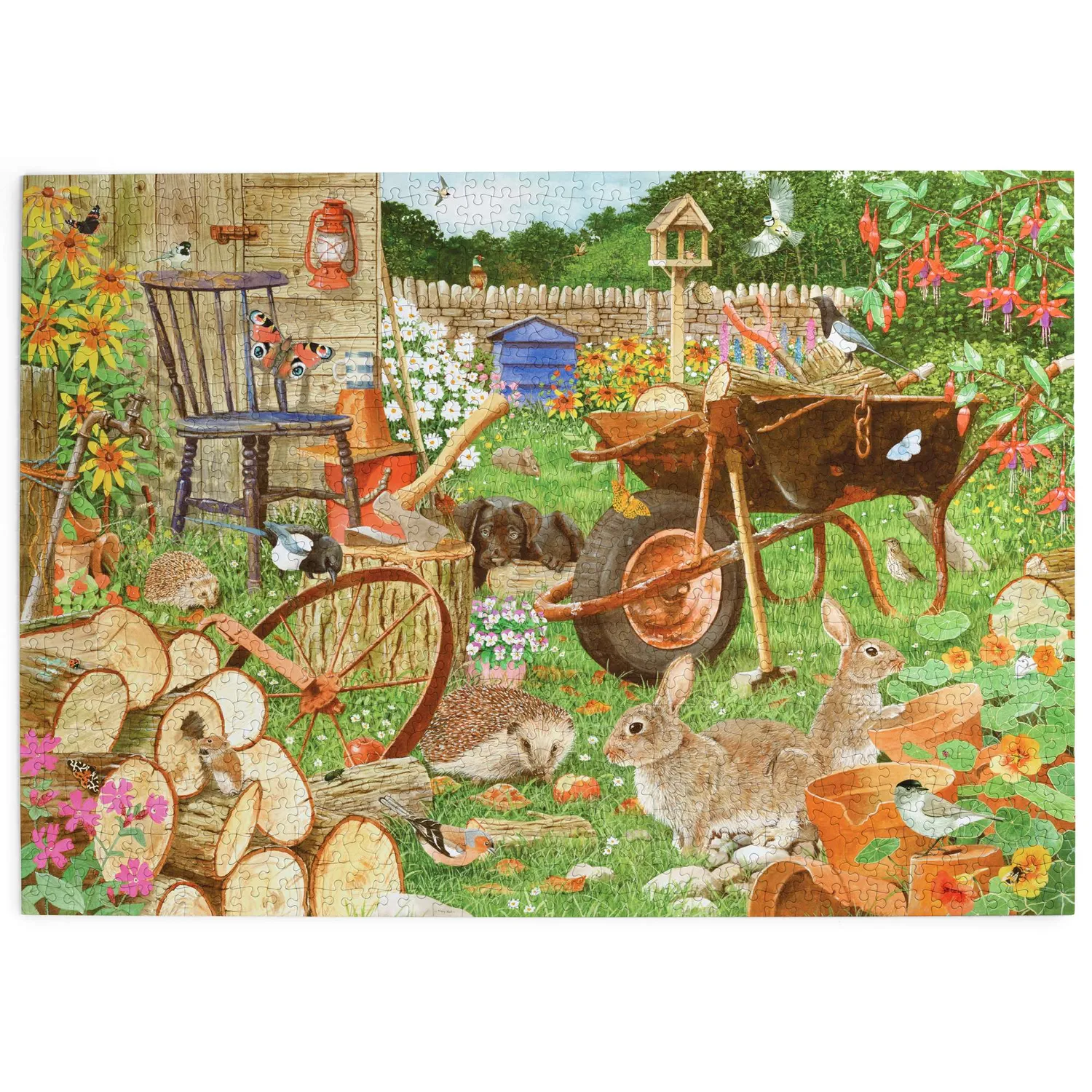 House of Puzzles Like Rag Tag and Bobtail 1000 puslespil have